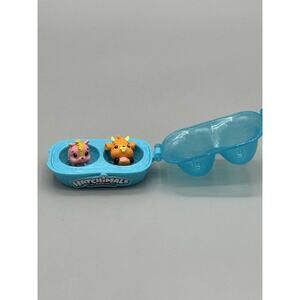 Hatchimals CollEGGtibles 2 Pack Blue Nest W/ 2 Figures